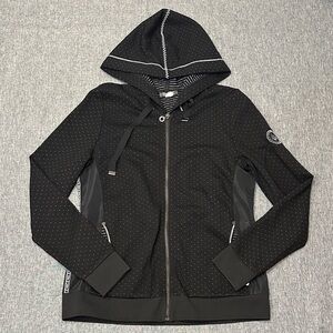 DOLCEZZA Black Hooded Sweatshirt